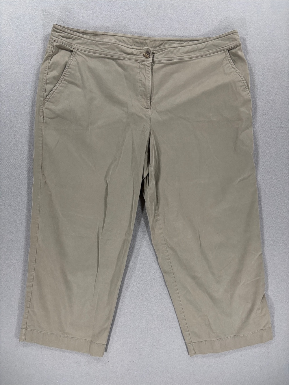 Eileen Fisher classic cropped pant XL